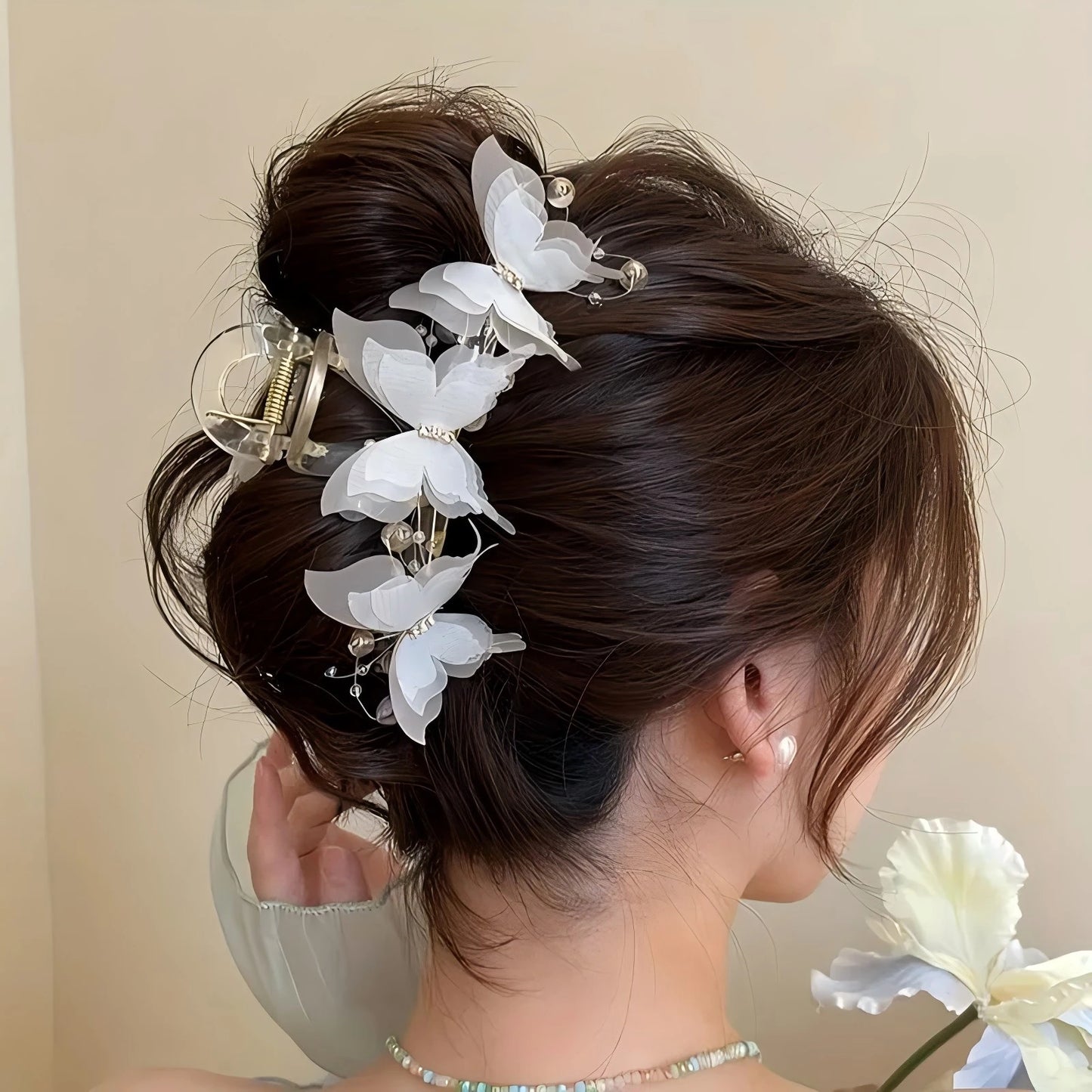 2pc Fashion Butterfly Hair Clip