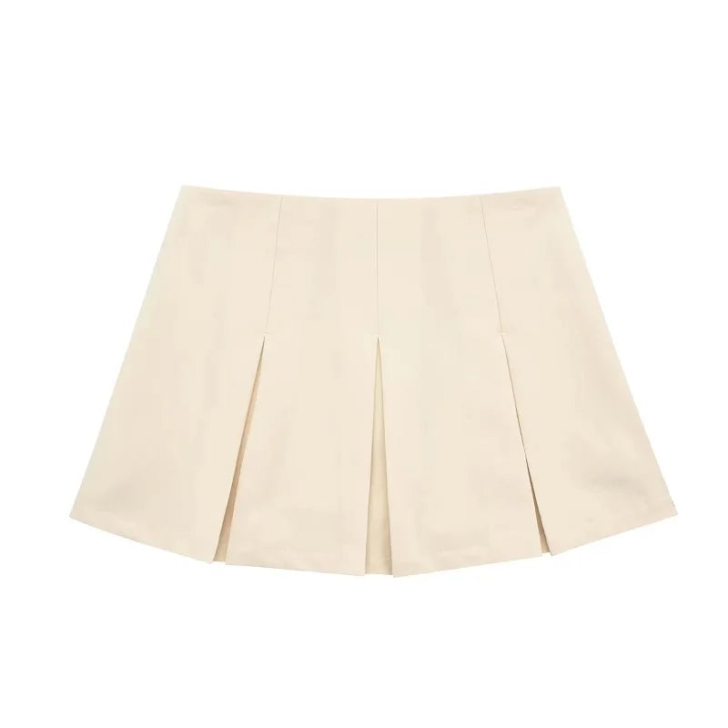 Striped Bermuda Shorts Woman Casual Mini Shorts