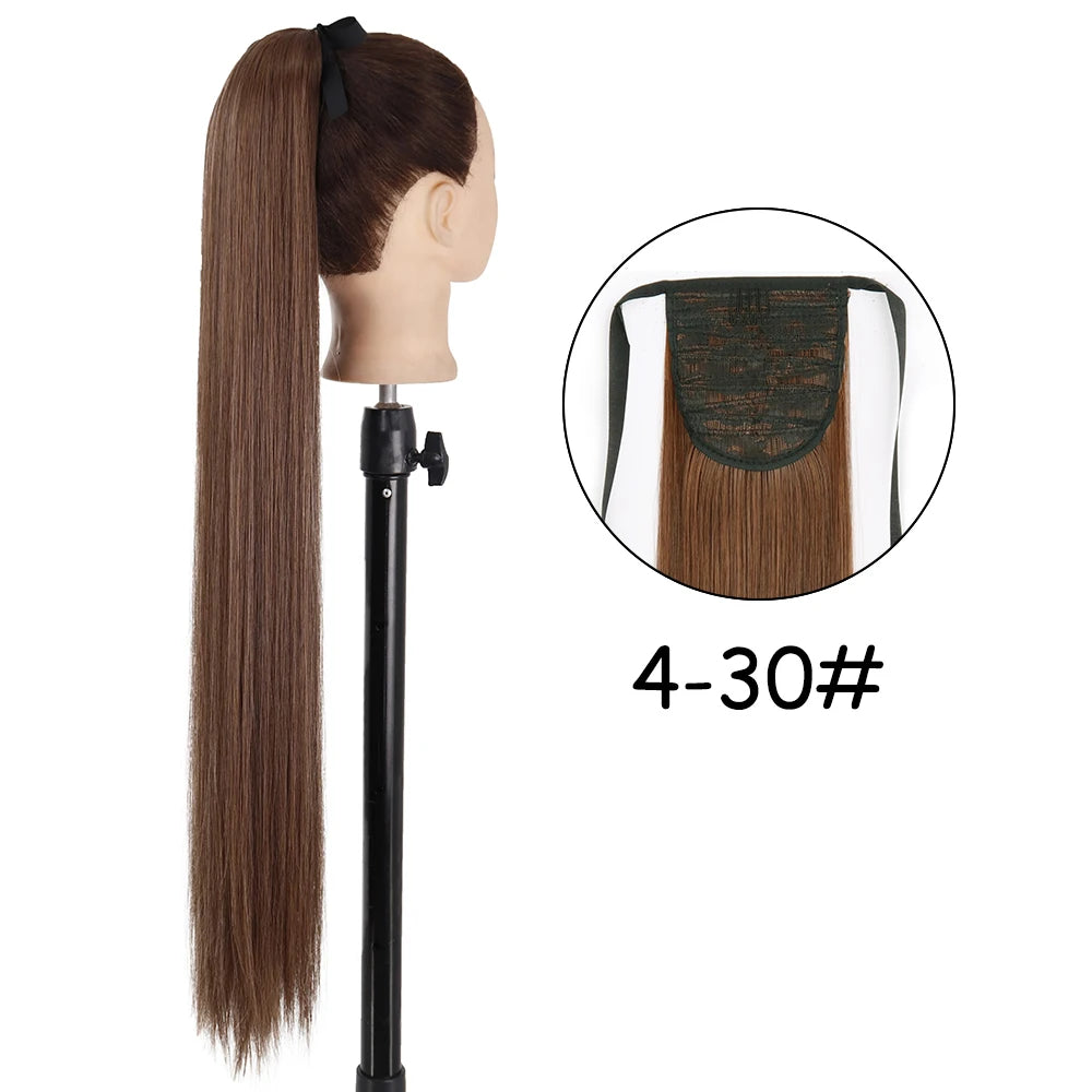 34inches Synthetic Ponytail Hair Extension