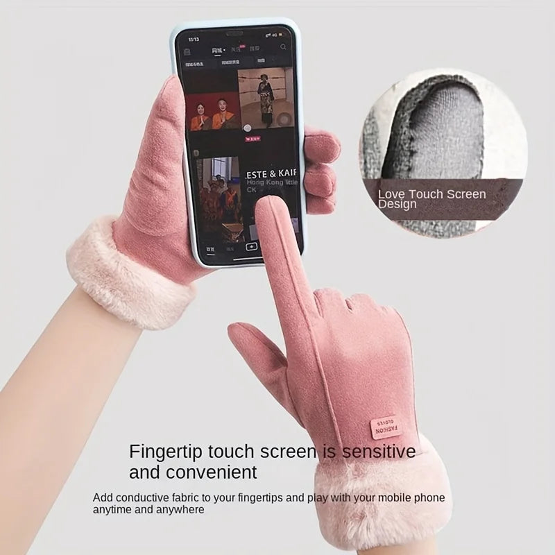 Women Touch Screen Gloves