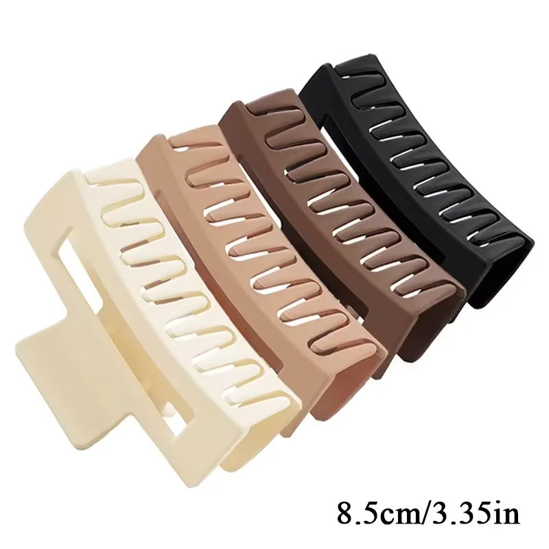 4pcs Hair Claw Simple Style