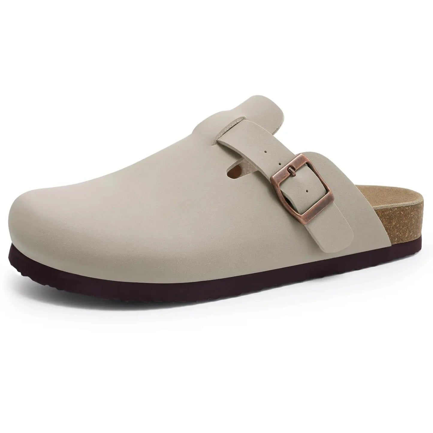 Classic Cork Antislip Outdoor Slippers With Arch Support