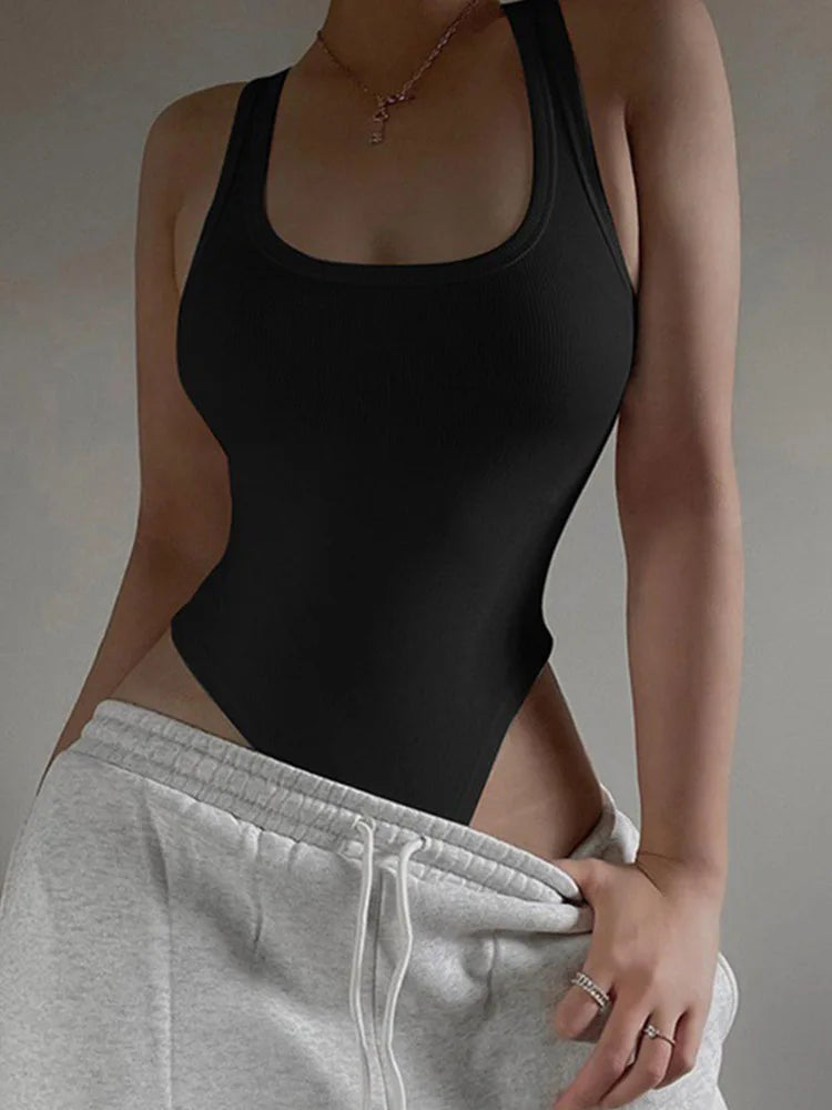 Off Shoulder Halter Tops Casual Street Body
