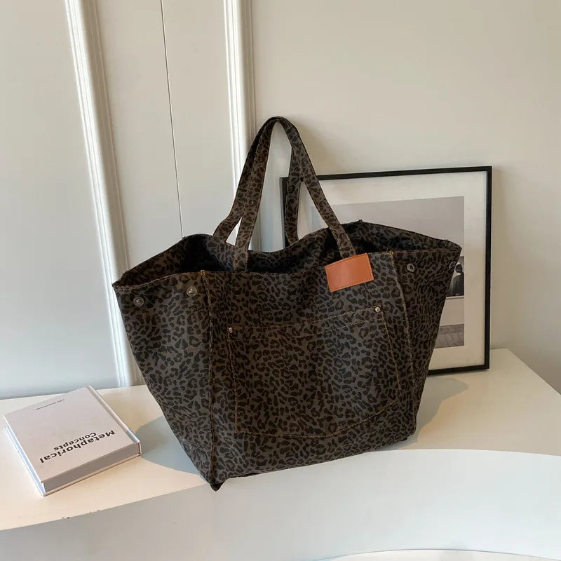 Leopard Pattern Tote Bag