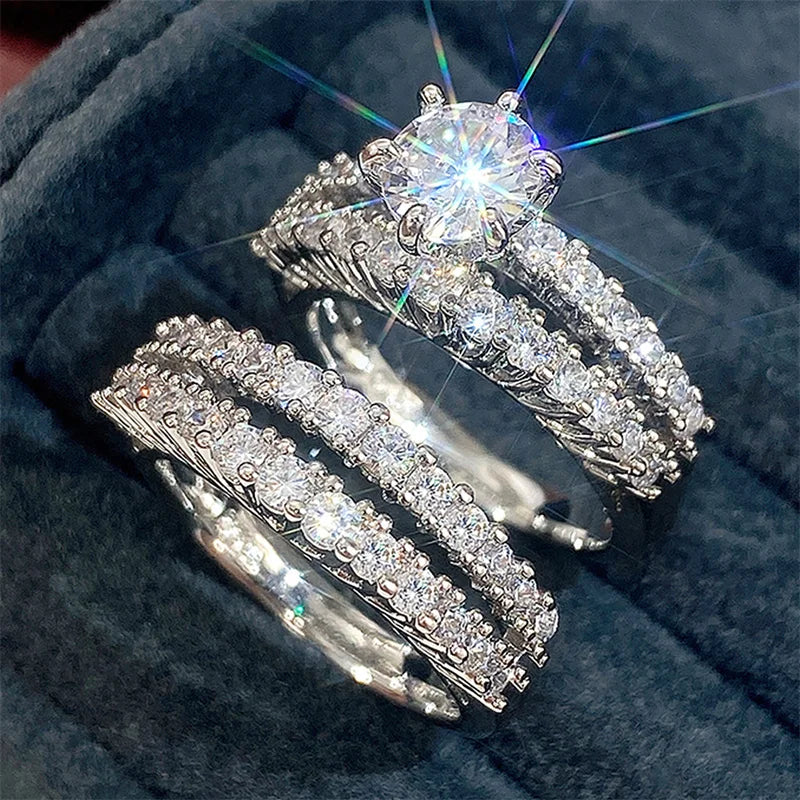 Trendy Hollow Set Ring