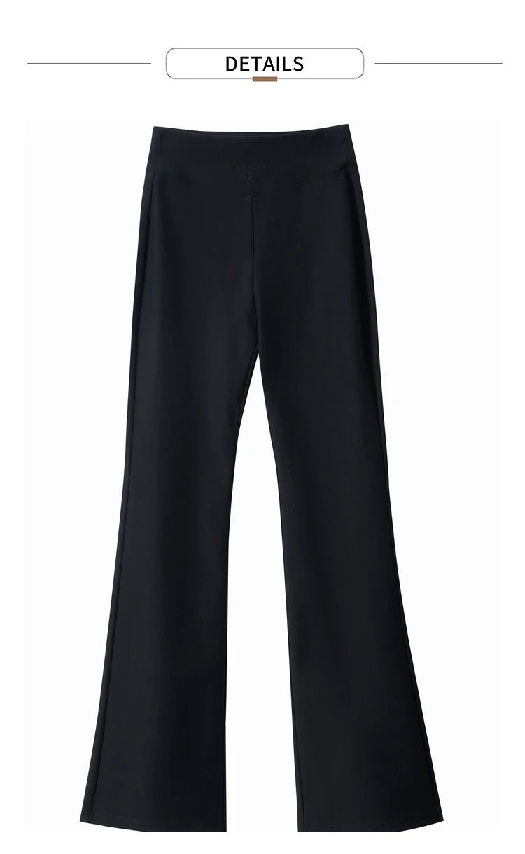 Minimalist Casual Comfortable Flared Leggings for Women
