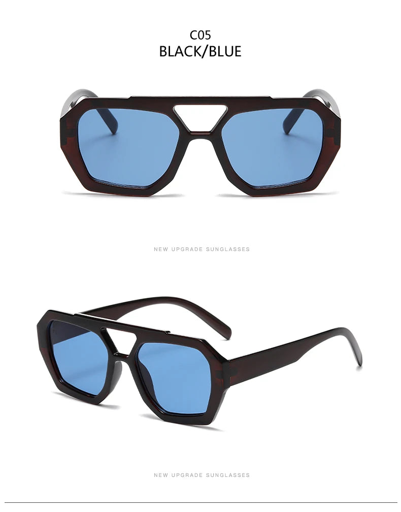 Women's Fashion Irregular Square Sunglasses