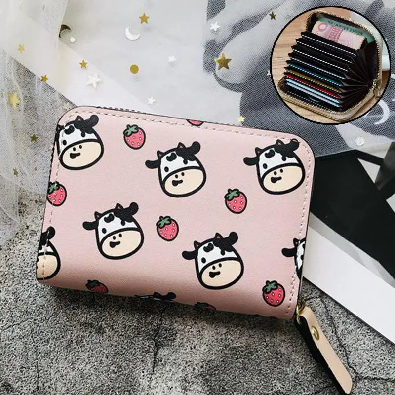 Cute Cow Pattern Coin Purse