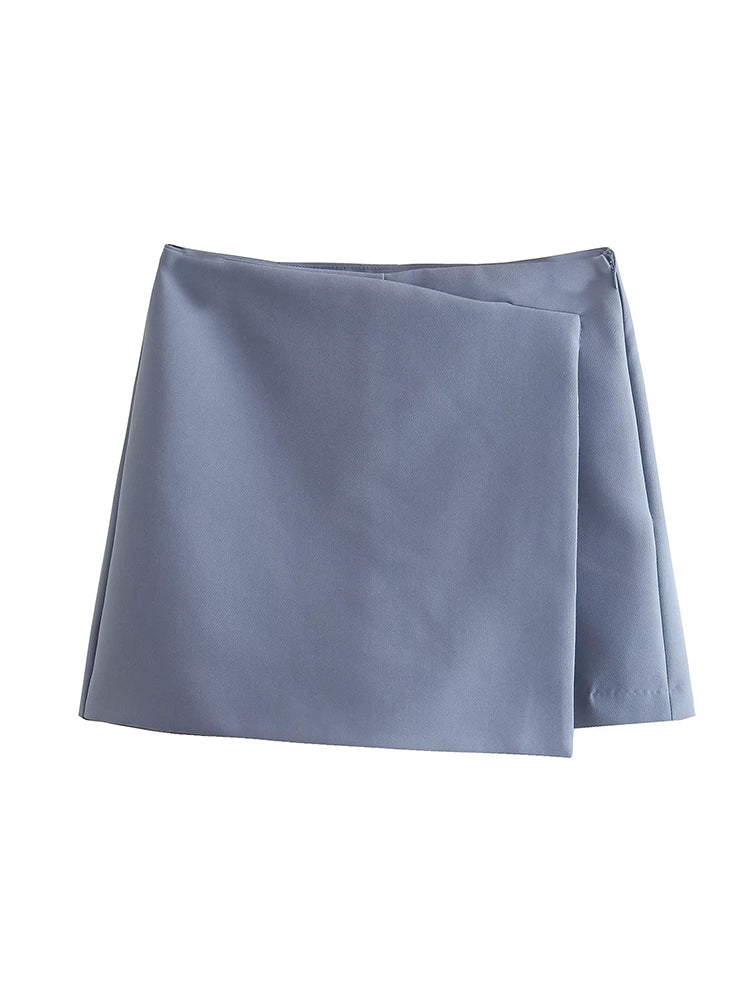 Shorts Vintage High Waist Skirt