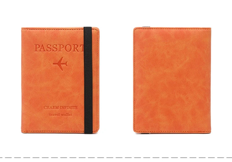 anti-theft multi-functional travel passport holder