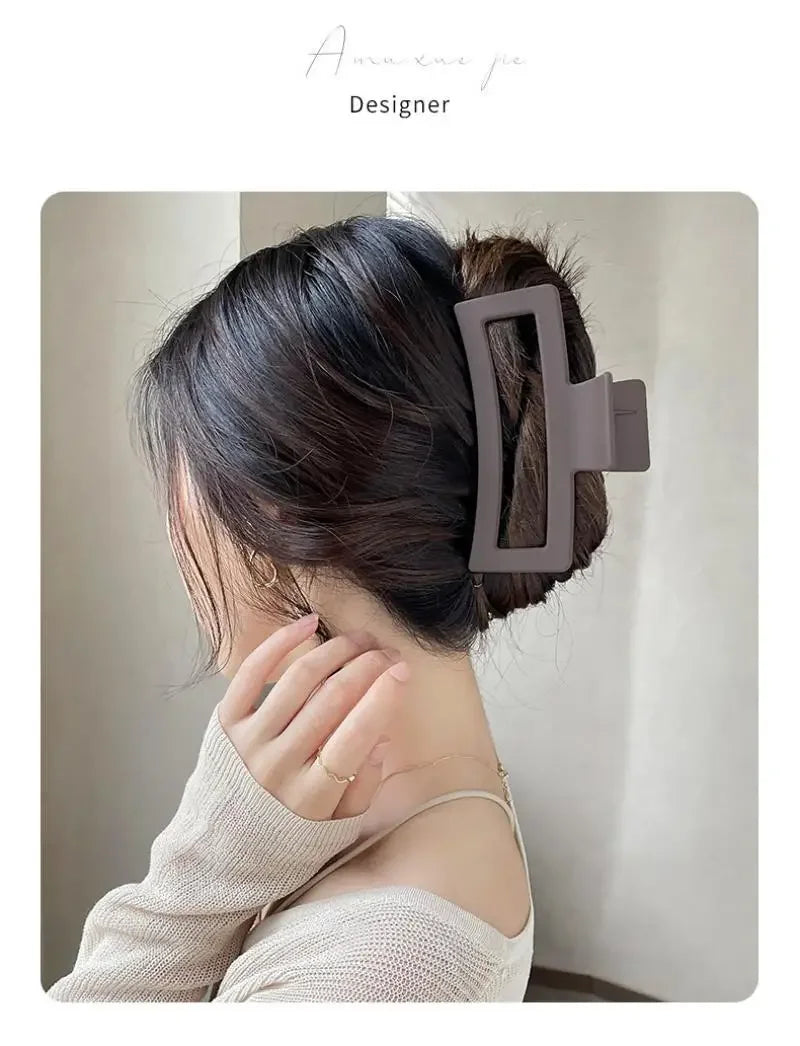 4pcs Hair Claw Simple Style