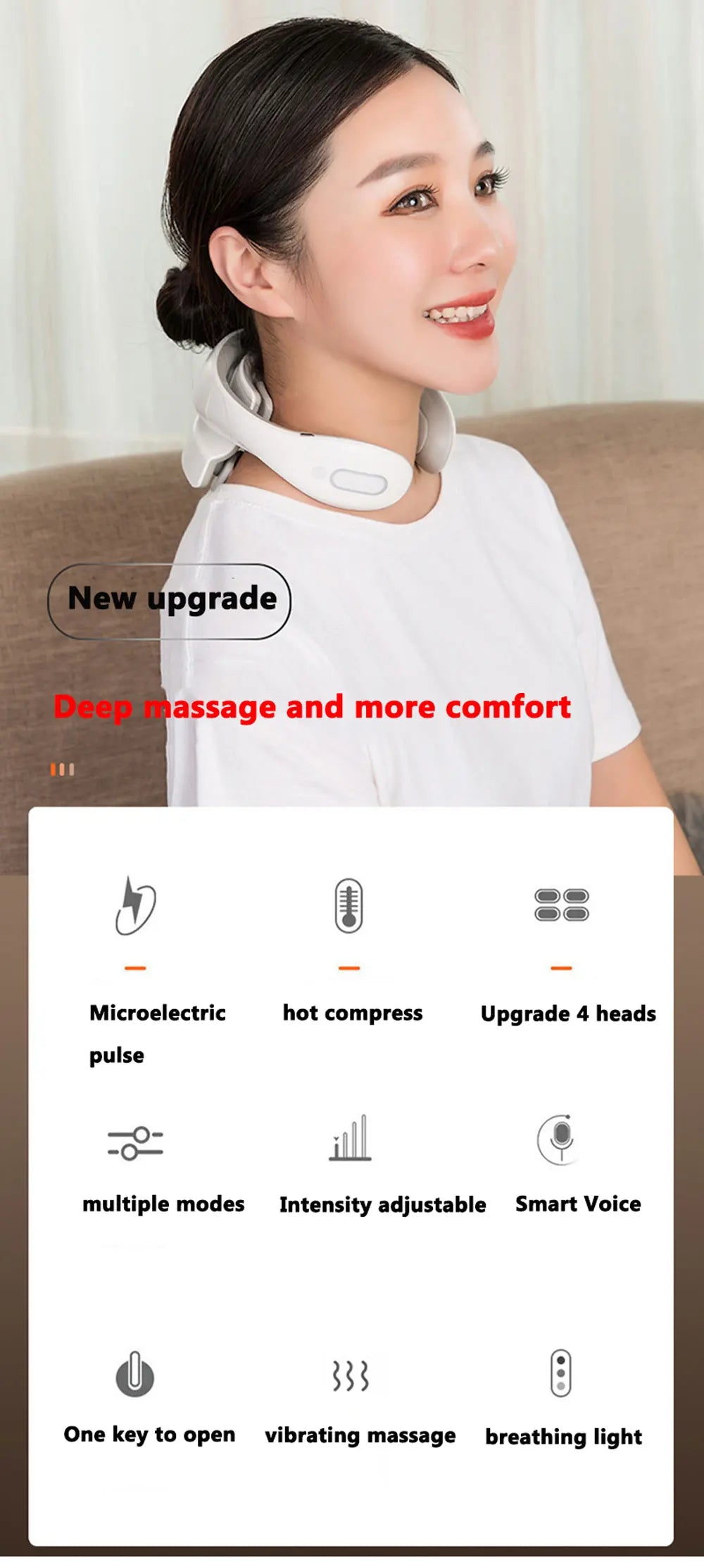 Smart Portable Shoulder Neck Massage