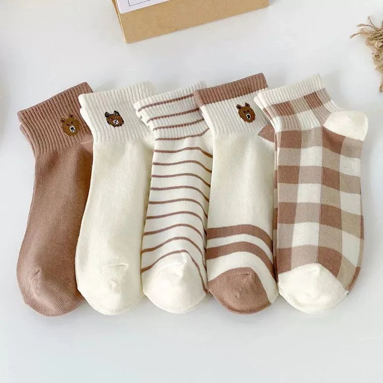 Happy Face Crew Socks