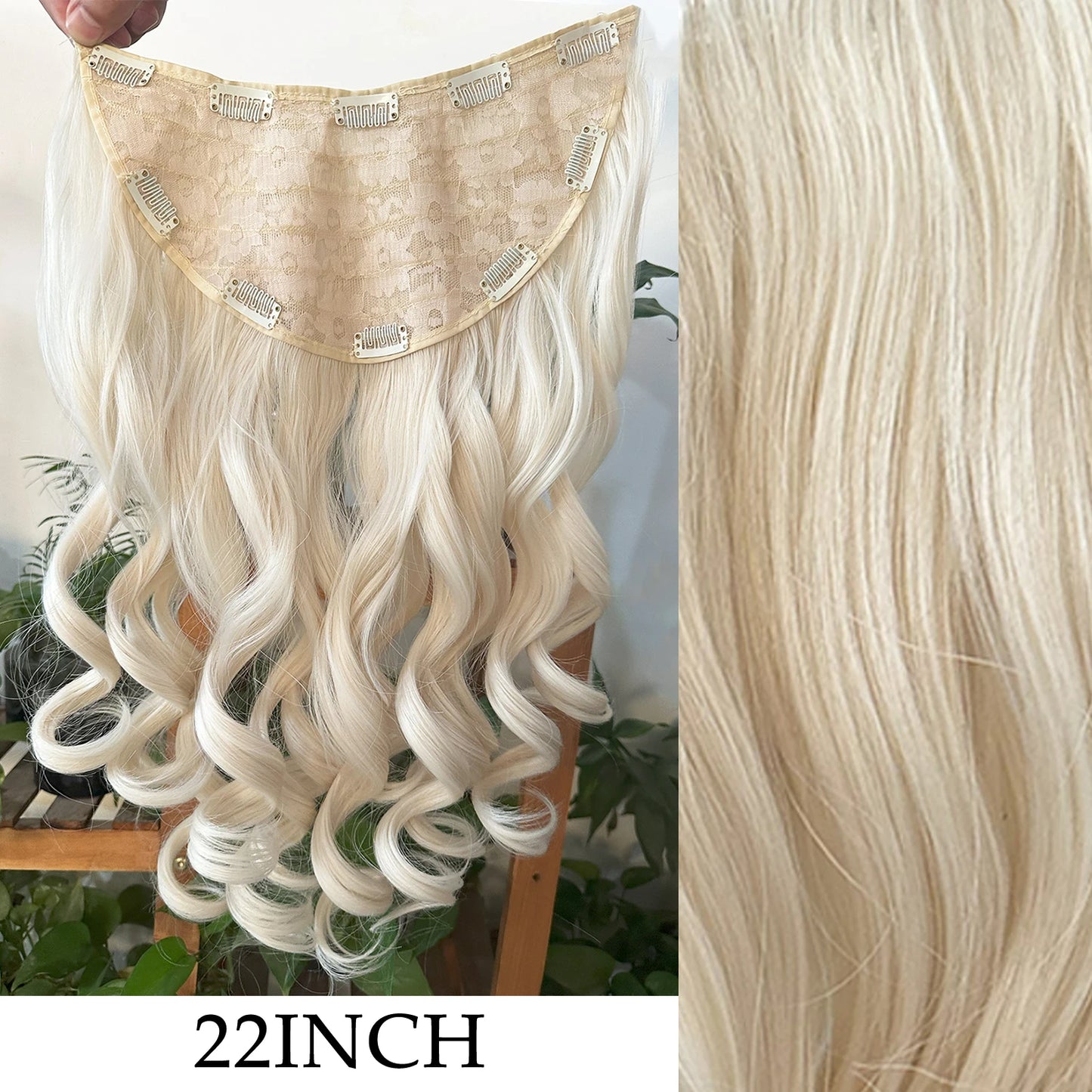 7Pcs/Set 16 Clips Hair Extension