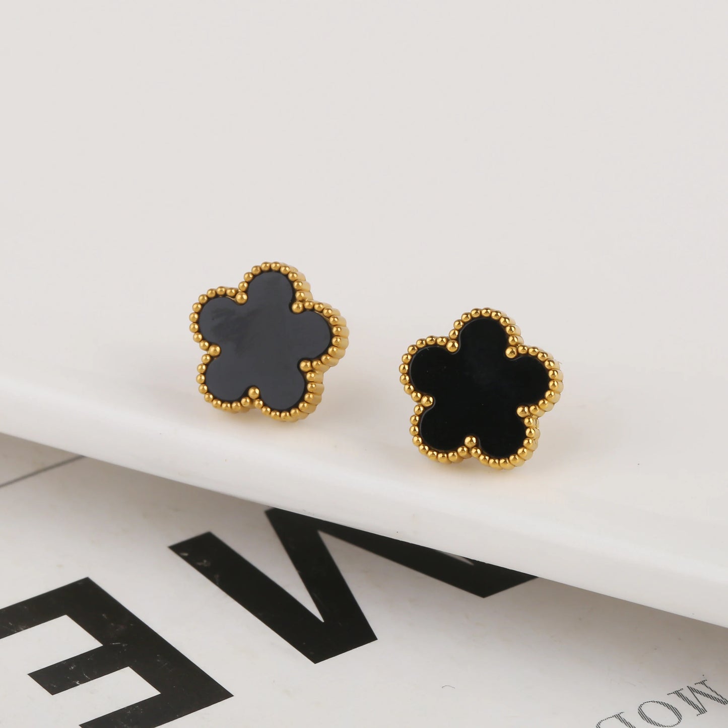 Adjustable New Design Gold Plated Stainless Steel 316L Plant Flower Bracelet