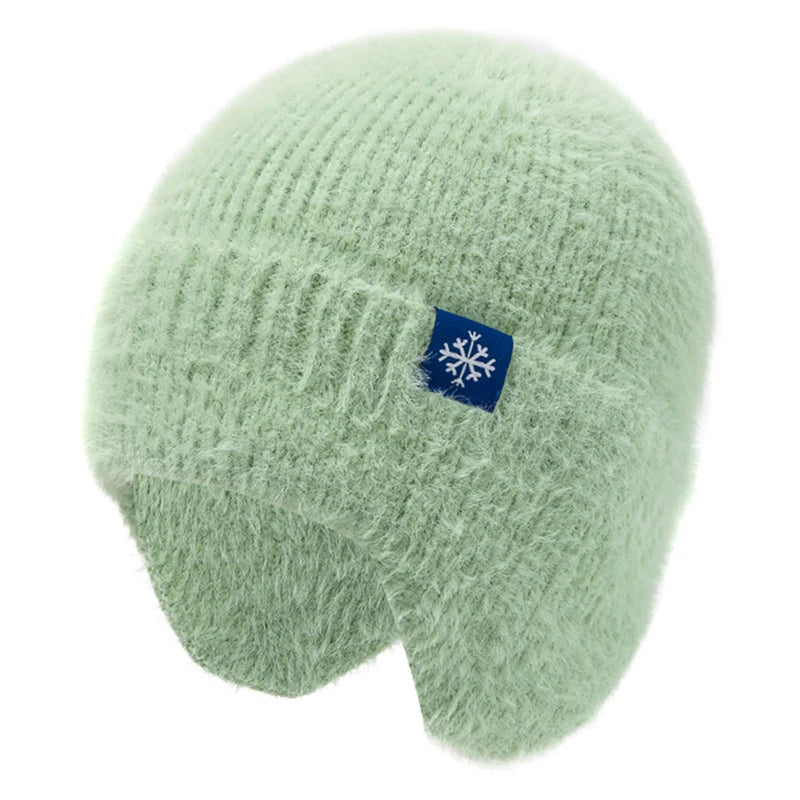 Candy Colors Earflap Winter Hat