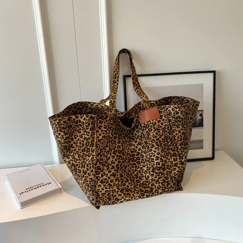 Leopard Pattern Tote Bag