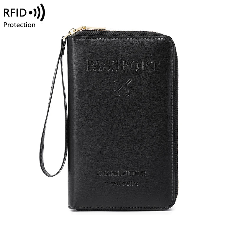 Blocking Passport Holder, Travel Wallet, Ticket, Credit Card Bag