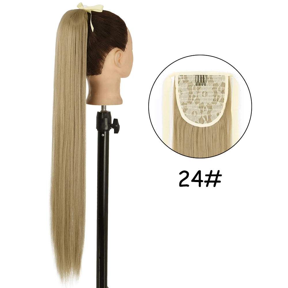 34inches Synthetic Ponytail Hair Extension