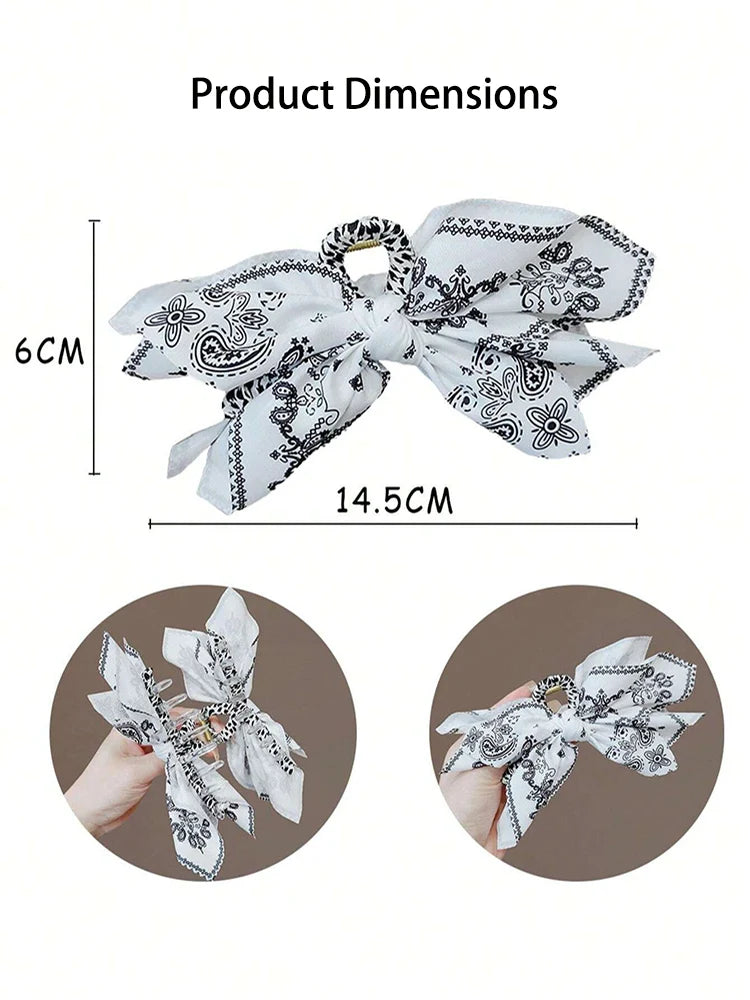 Bohemian Style Bow Hair Claw