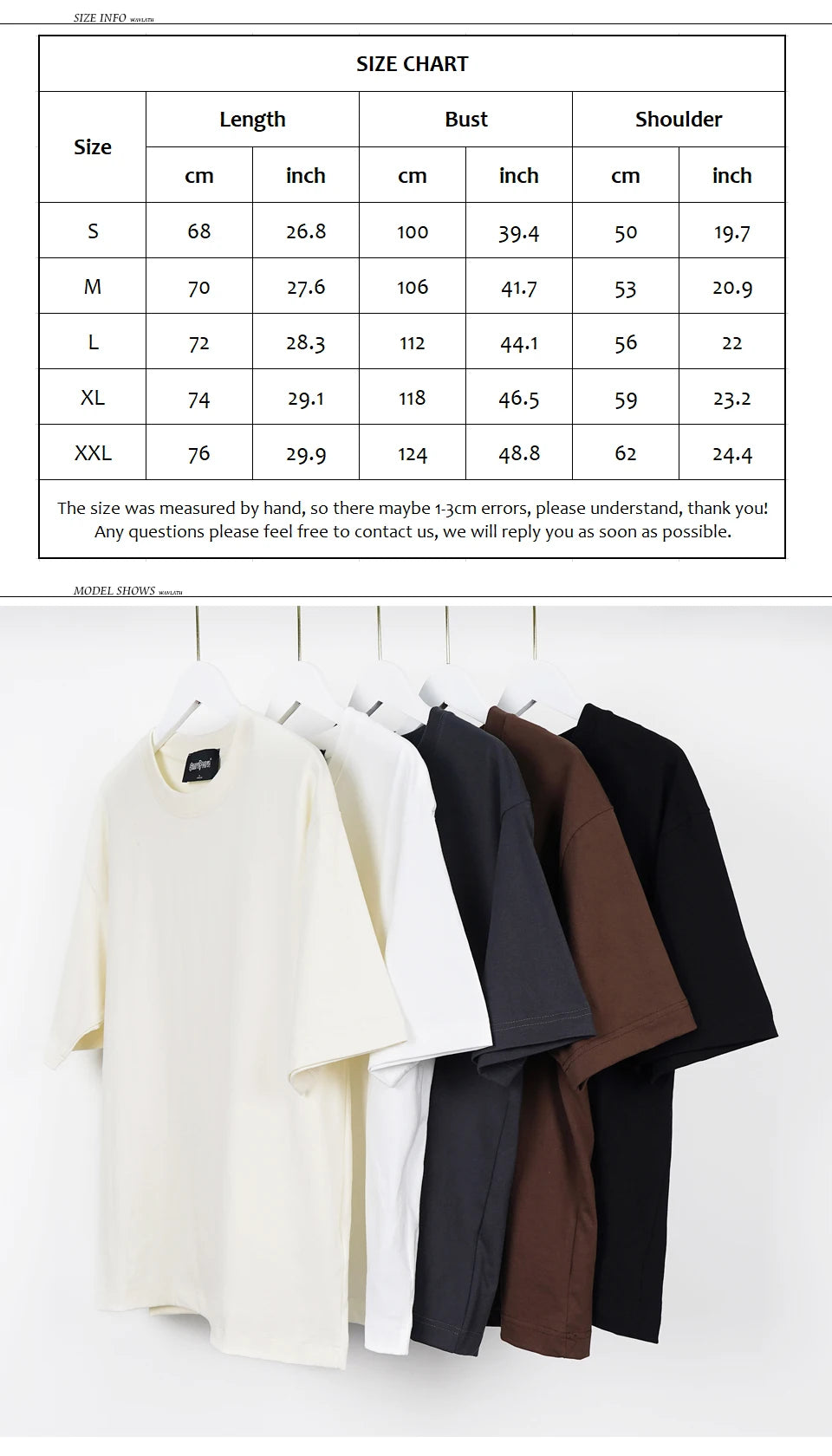 Oversized Summer T shirts for Women