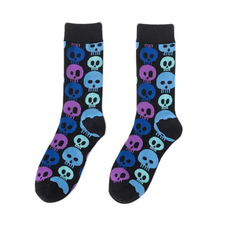 New Funky Skull Socks