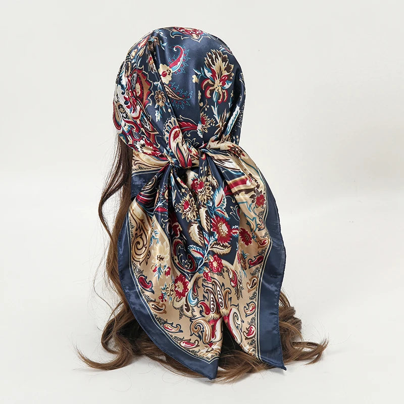 Satin Square Scarf
