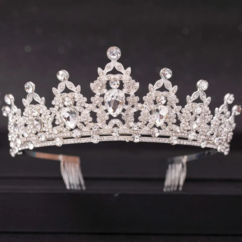 Wedding Hair Tiara Crystal