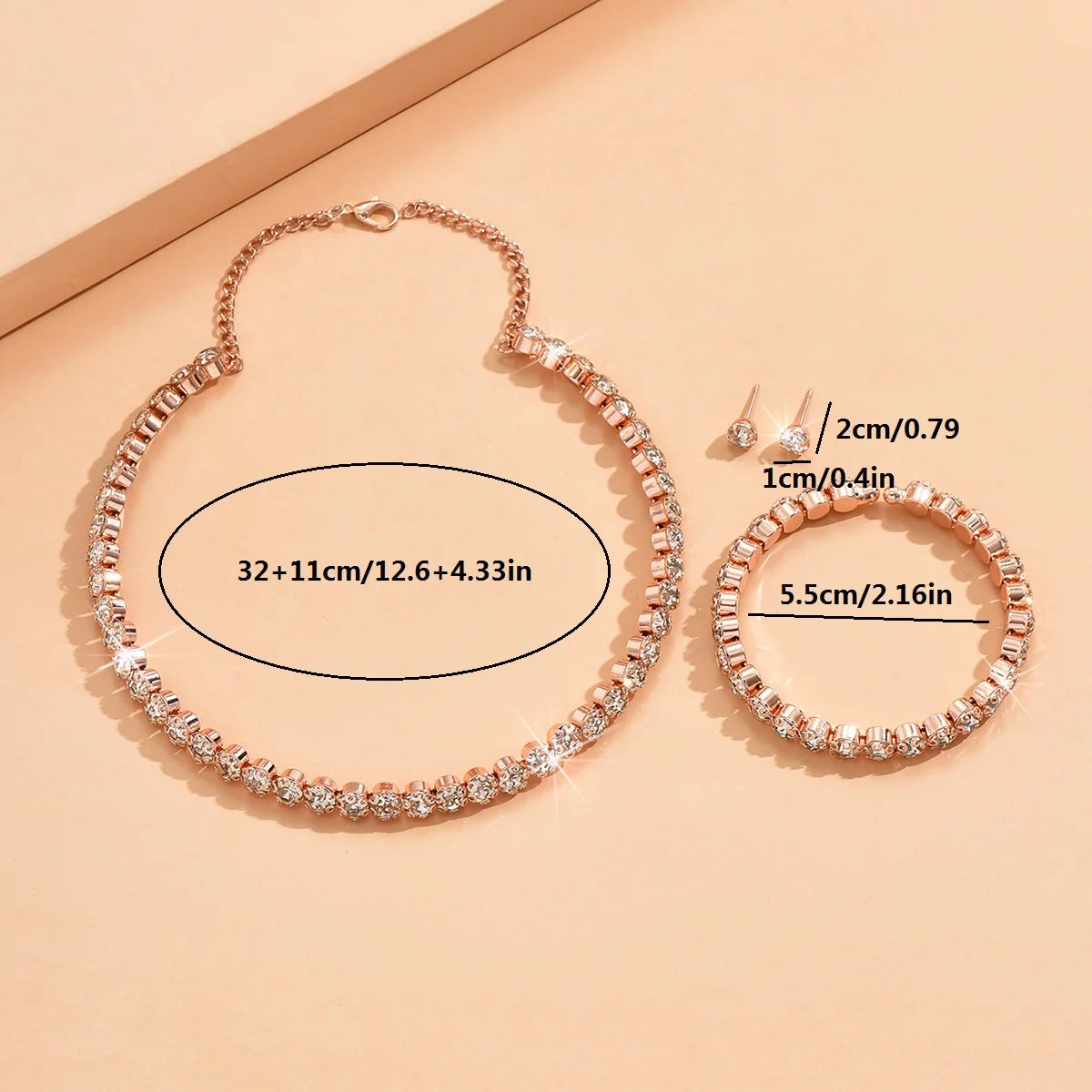women's fashionable and minimalist jewelry sets
