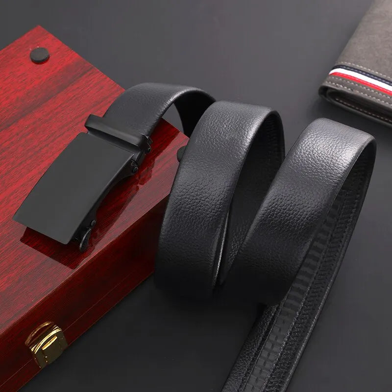1pcs Business Belt Glossy Style