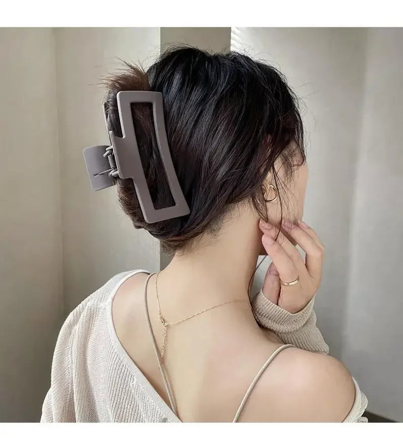 4pcs Hair Claw Simple Style