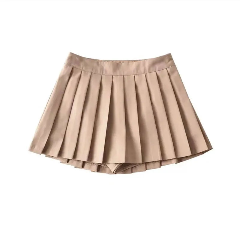 High Waist Summer Vintage Mini Skirts