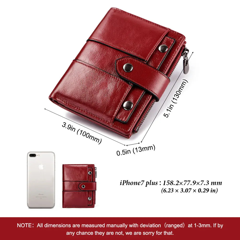 Genuine Leather Wallet for Women