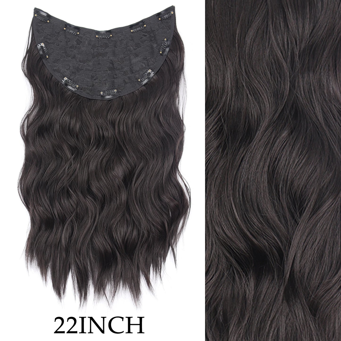 7Pcs/Set 16 Clips Hair Extension