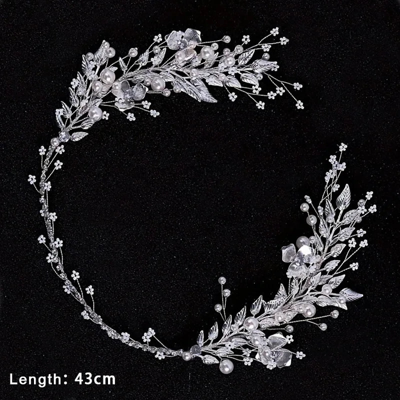 Crystal Pearl Headband