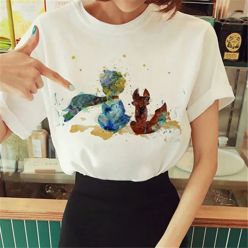 Cartoon T-shirt Little Prince