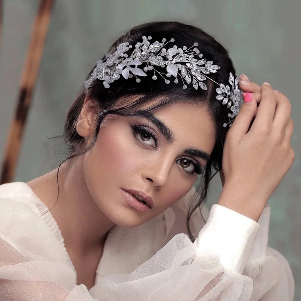 Crystal Pearl Headband