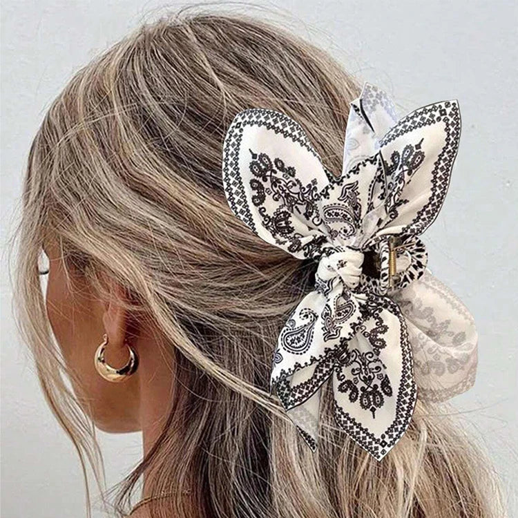 Bohemian Style Bow Hair Claw