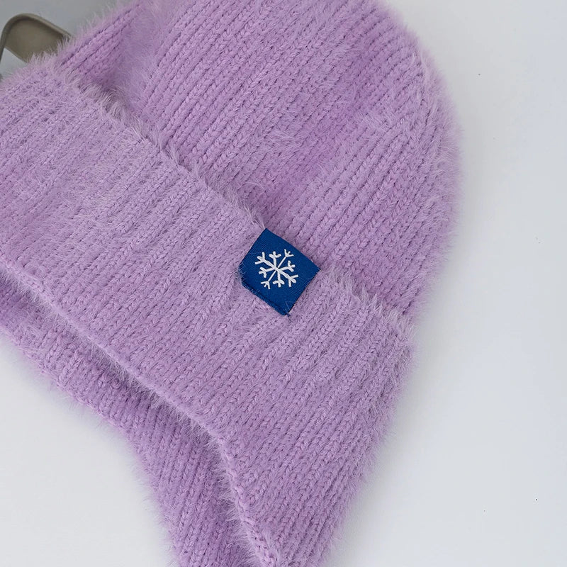 Candy Colors Earflap Winter Hat