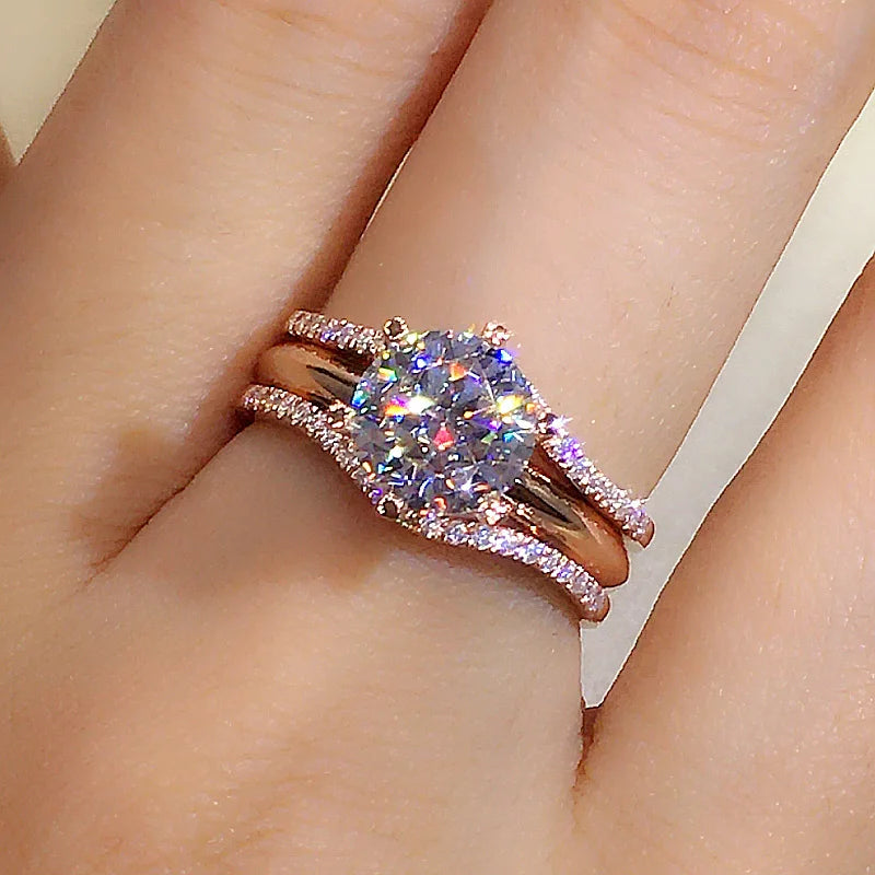 Unique Rose Gold Ring