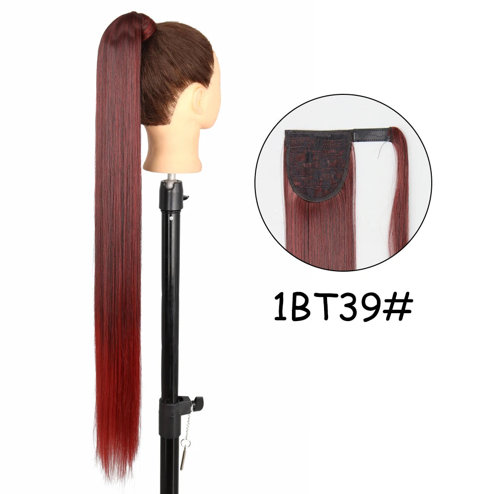 34inches Synthetic Ponytail Hair Extension
