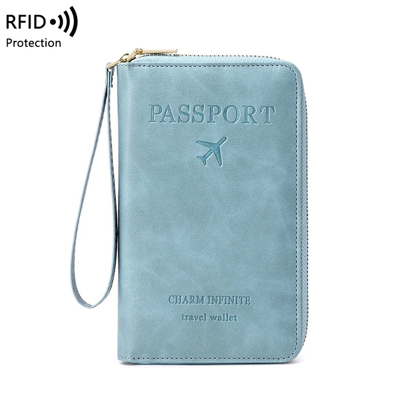 Blocking Passport Holder, Travel Wallet, Ticket, Credit Card Bag