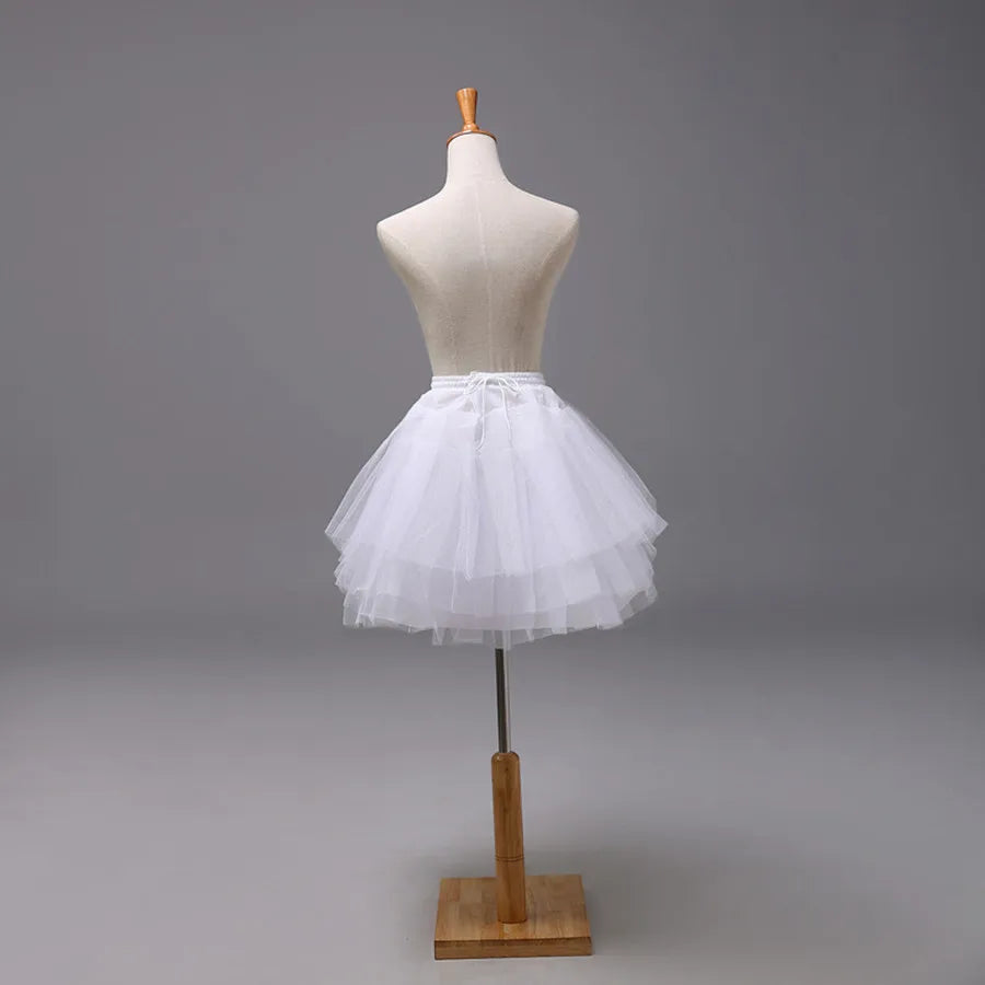 3 Layers Short Wedding Petticoats Underskirt