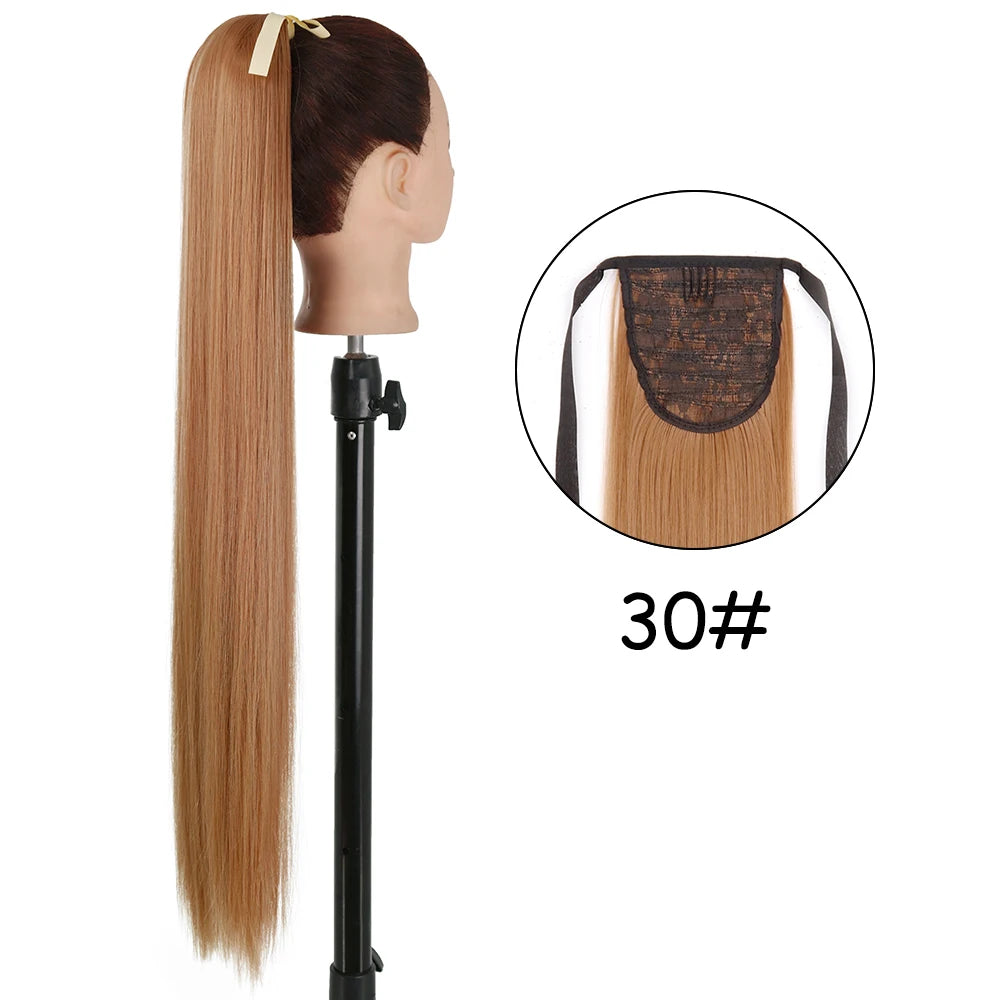 34inches Synthetic Ponytail Hair Extension