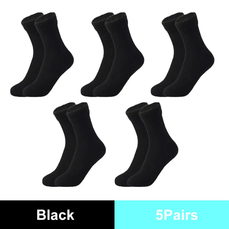 Warm Solid Women Socks