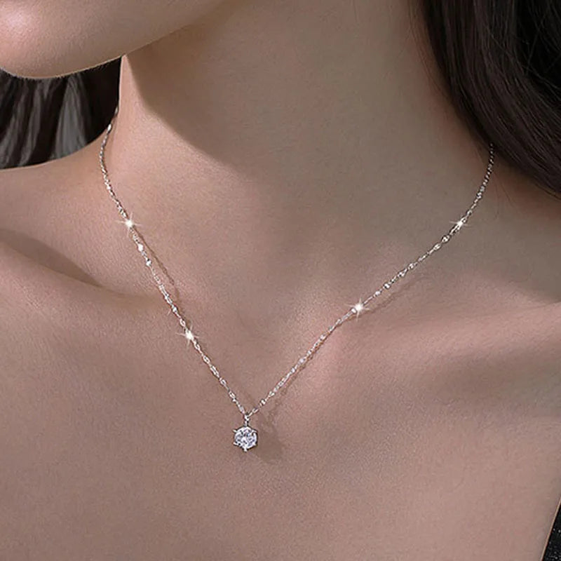 925 Sterling Silver Plated Necklace