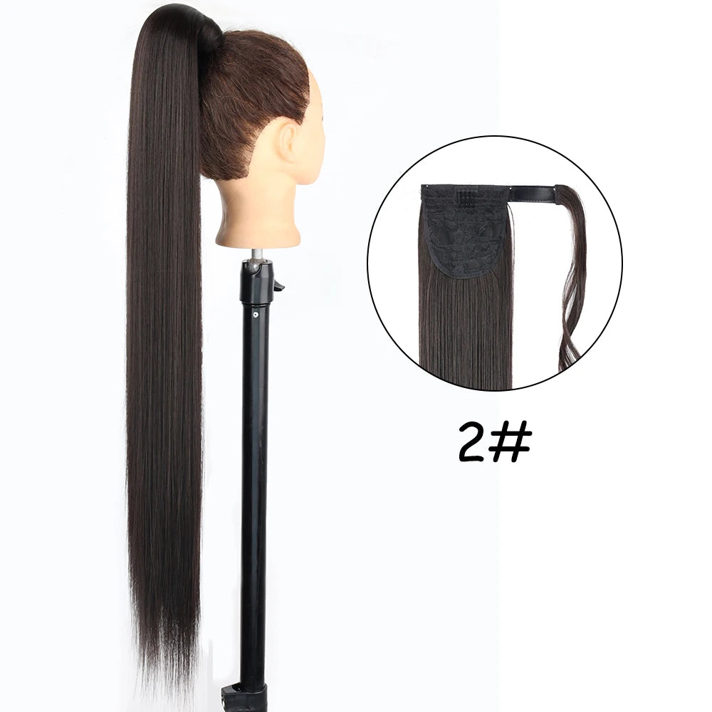 34inches Synthetic Ponytail Hair Extension