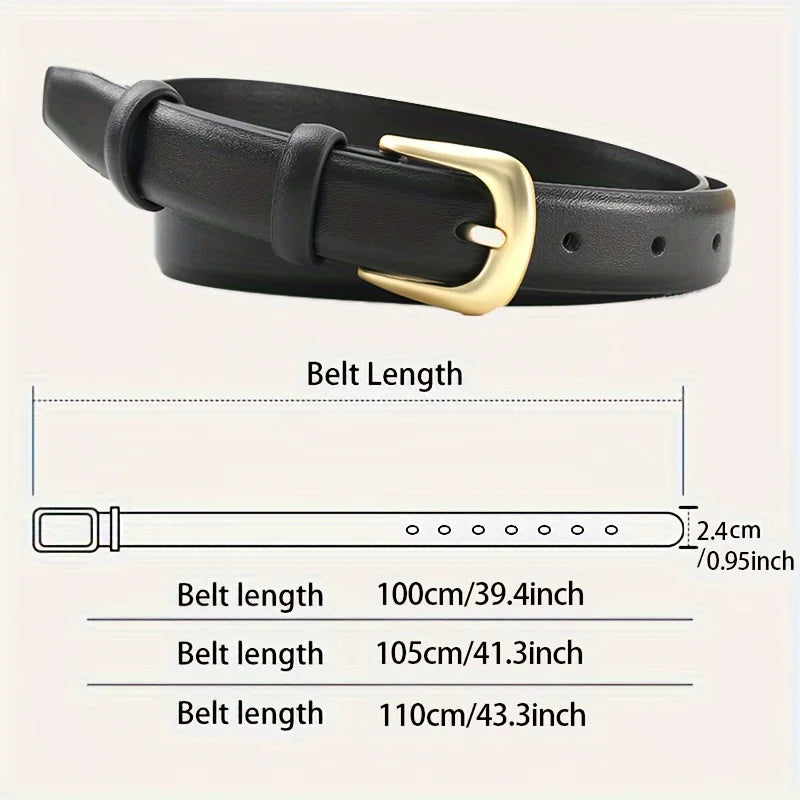 Ladies fashion simple belt