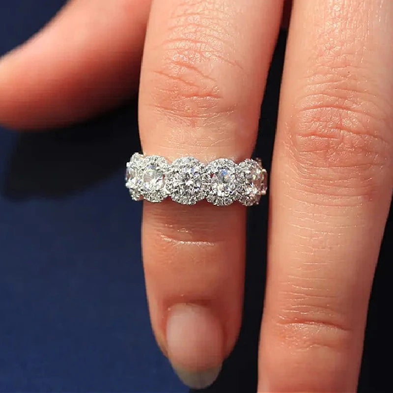Sparkling Cubic Zirconia Ring