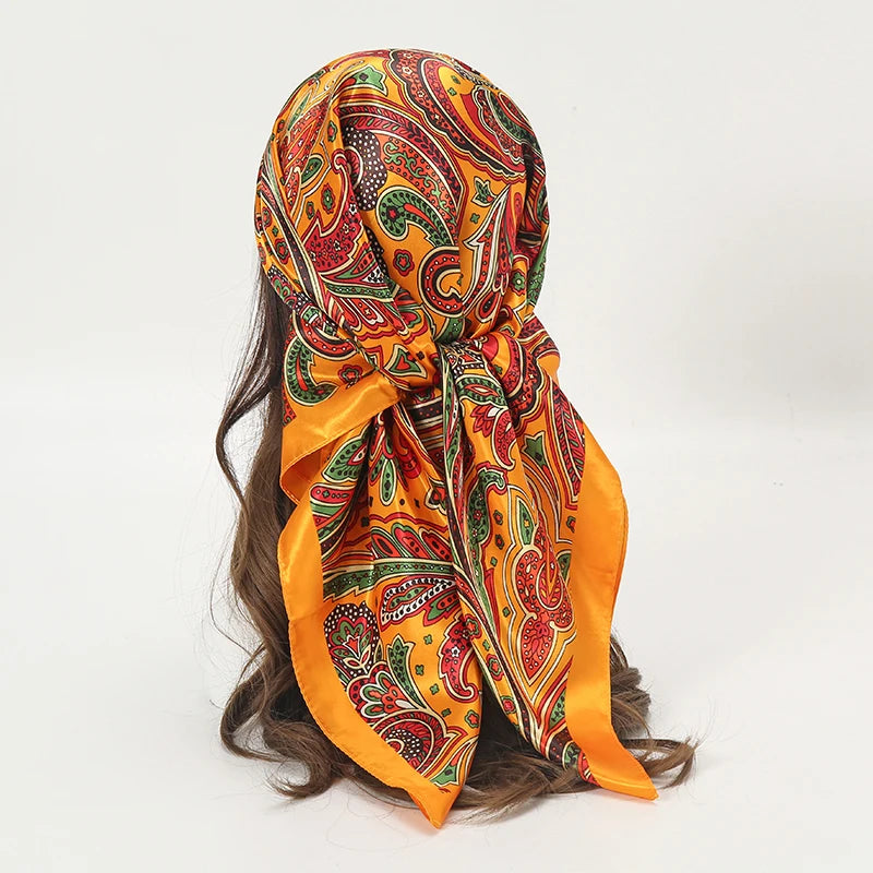 Satin Square Scarf